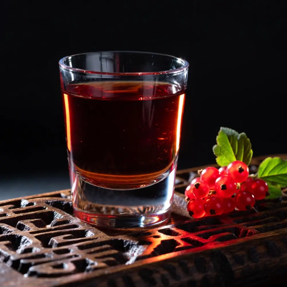 Подарочная настойка в крафтовой подаче