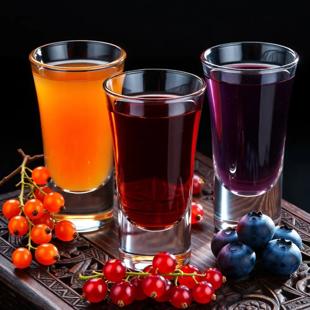 Настойка дня в фирменном бокале